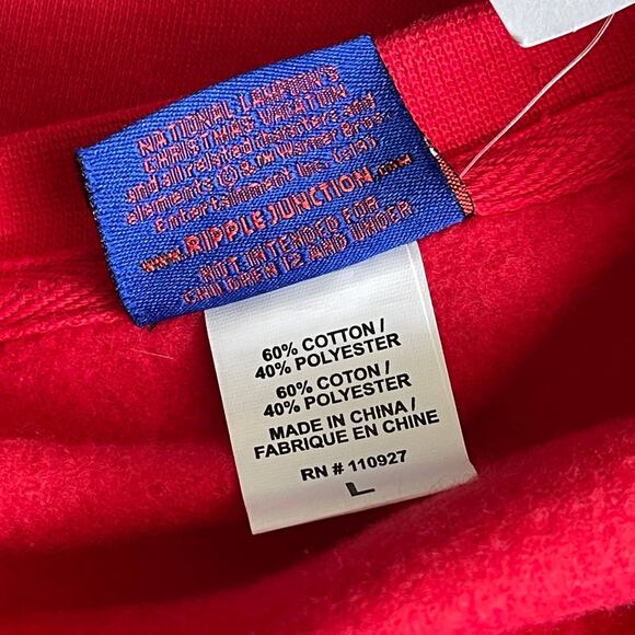 National Lampoon Griswold Family Christmas Sweatshirt Size L NWT - Picture 4 of 4